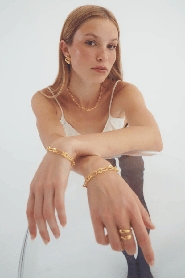 Avant Studio | Serafina Bracelet Gold | Girls With Gems