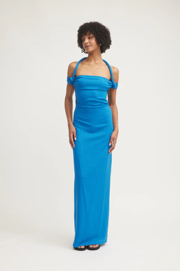 Tojhà Rhodes Dress Azure Blue Girls with Gems Girls With Gems