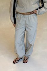 Tamara Mid Rise Balloon Pants Beige by Sneaky Link, relaxed tailored pants, perfect for chic everyday wear