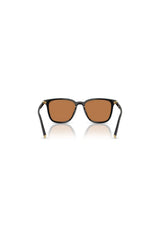 MU B03S Sunglasses by Miu Miu, a square black acetate frame with rounded edges and signature logo. Refined for everyday wear.