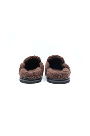 Teddy Suede Loafer Chocolate