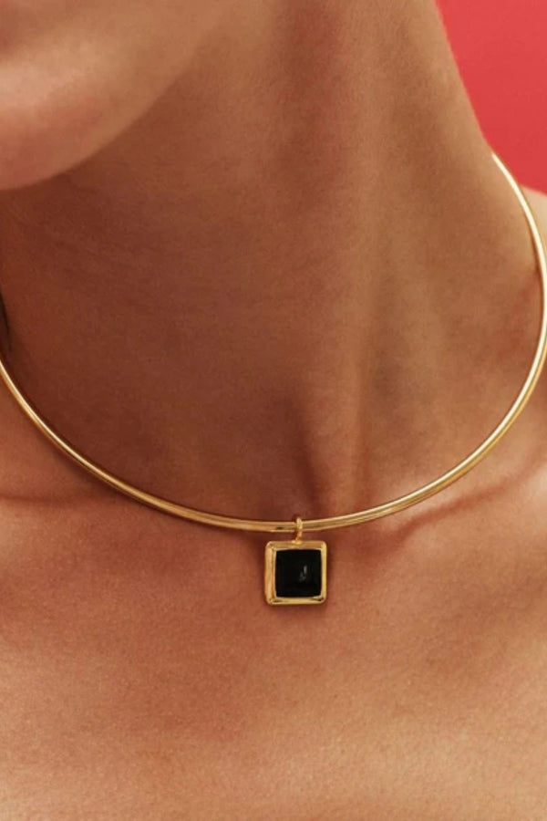 Solene Choker Charm Bundle Gold