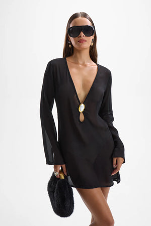 Lulu Moonstone Dress Black