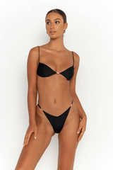 Sommer Swim | Lia Bottom Nero | Girls With Gems