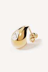 18k Gold Vermeil Dewdrop Small Earrings