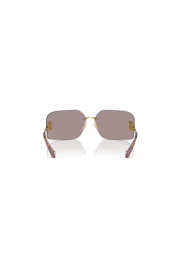 Miu Miu | MU 54YS Gold W/ Light Purple | Girls With Gems