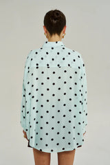 Dotty Long Sleeve Shirt Pinot Drops
