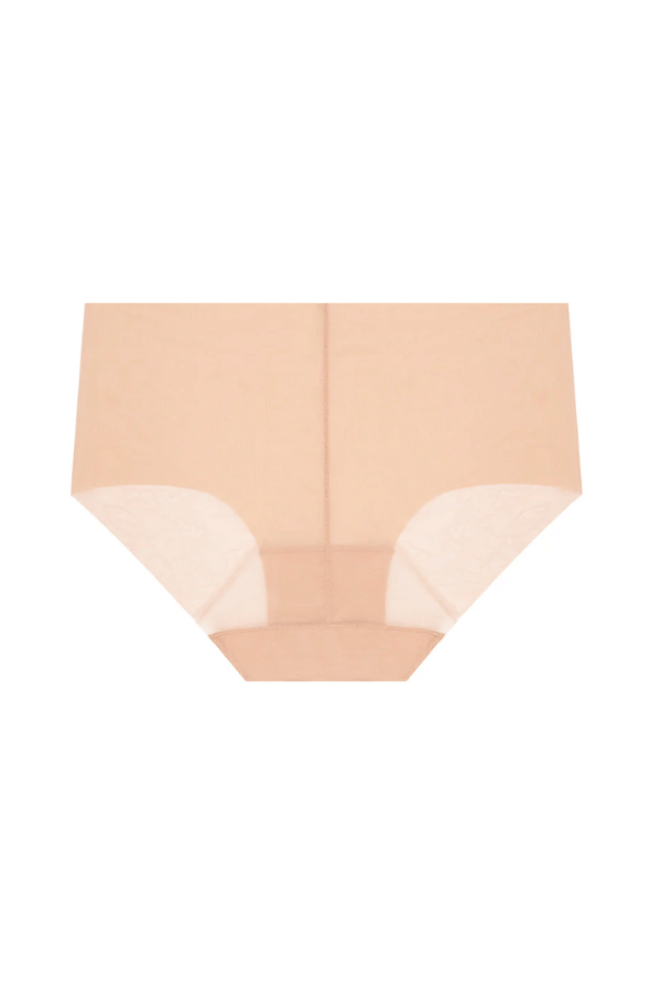 Nakey Underwear | Nude Invisible High Waisted Brief | Girls With Gems