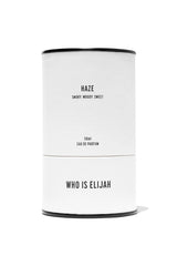 Haze 50ml by Who Is Elijah, a unisex fragrance made for every guy and girl. Heady and playful, it carries you from evening to dawn with a daring, carefree energy.