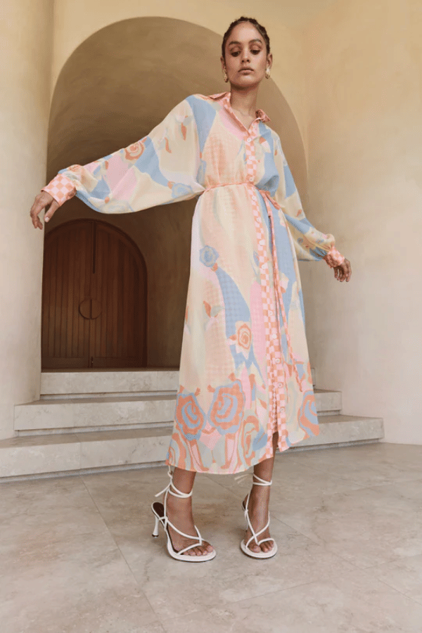 C/MEO Collective | Replica Wonderful You Maxi Dress Cabana Floral | Girls with Gems