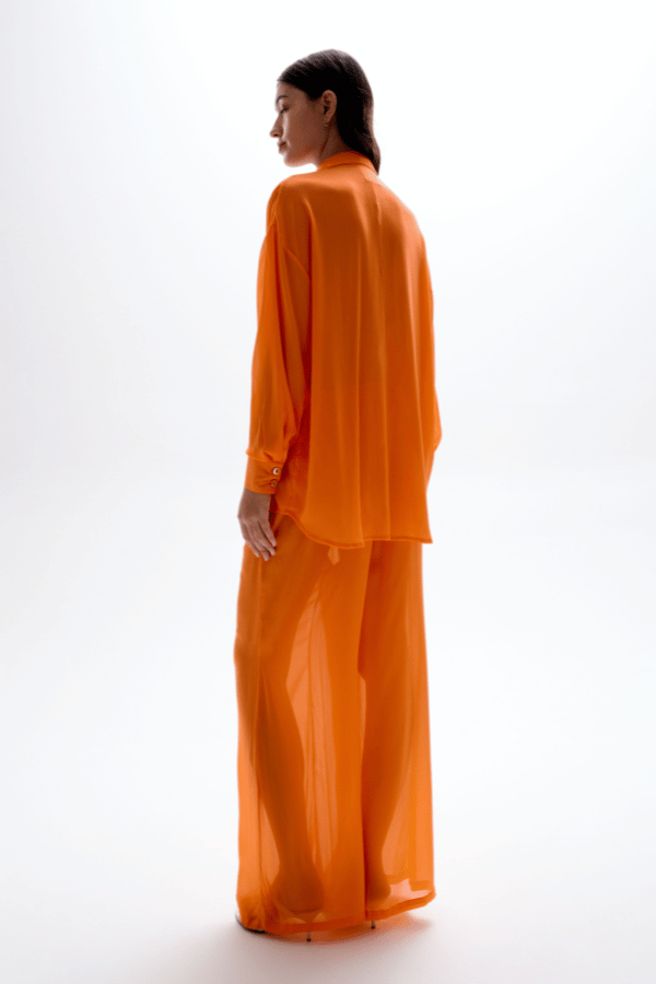 Cin Cin Swim | Mission Shirred Pants Orange | Girls with Gems