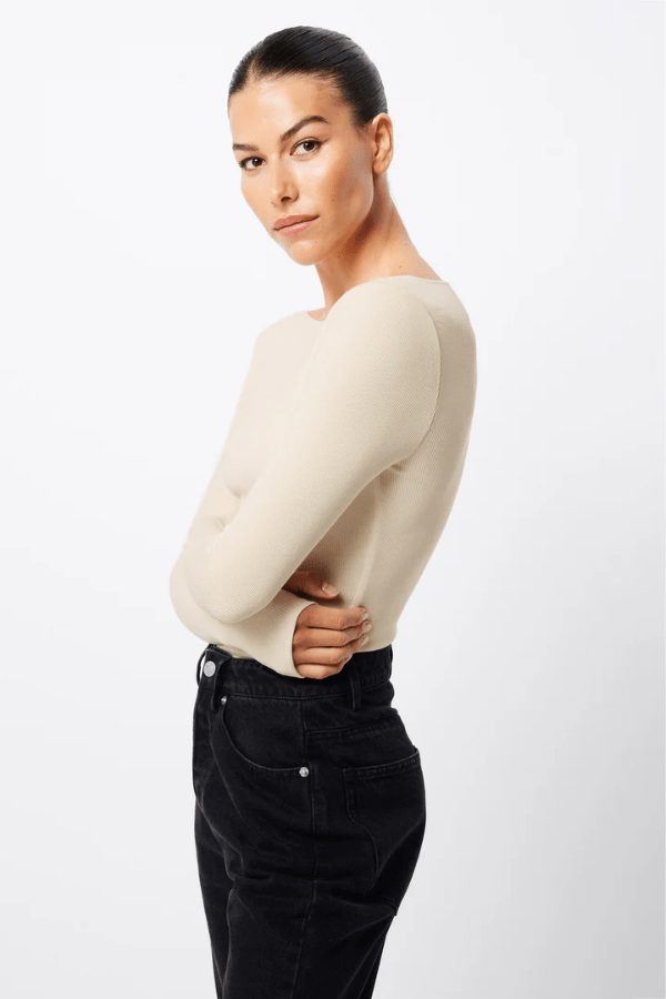 Mossman | Camden Top Natural | Girls with Gems