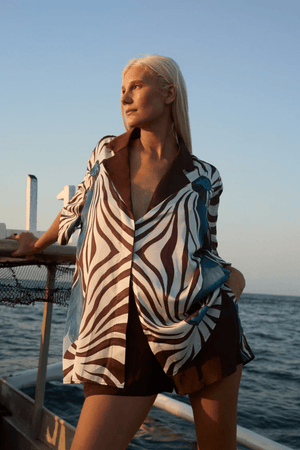 Summi Summi | Elastic Waist Shorts Nautilus | Girls with Gems