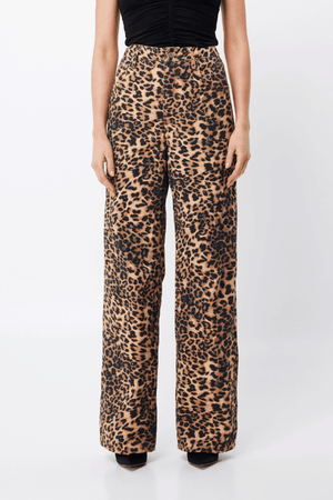 Mossman | Prowl Jean Leopard Print | Girls with Gems