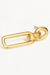 By Charlotte | 18k Gold Vermeil Shield Drop Earrings | Girls With Gems