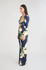 Loni Long Sleeve Dress by Pfeiffer, ruched long sleeve jersey dress, perfect for day to night styling
