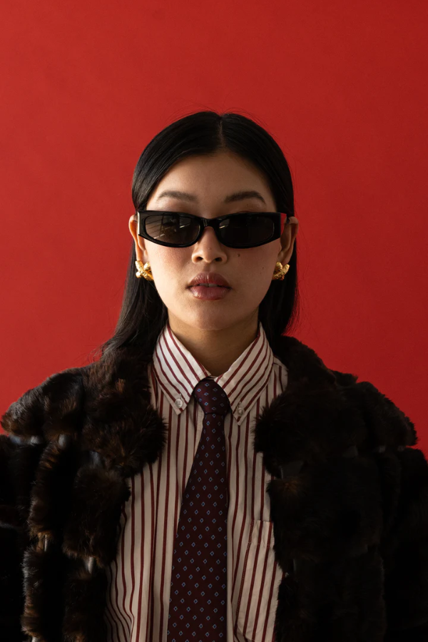 Mountain and Moon | Frances Earrings Gold | Girls with Gems