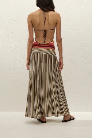 Maretta Maxi Dress Murano Stripe