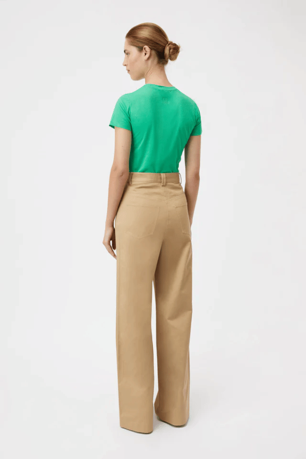 Camilla And Marc | Mika High Waisted Pant Fawn L80 | Girls With Gems