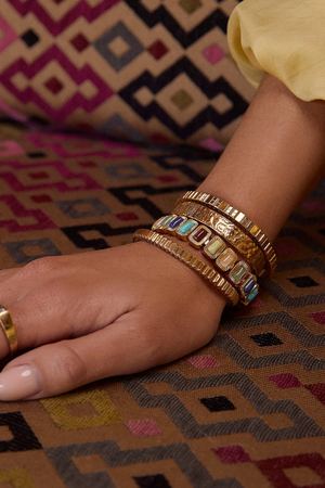 Arms Of Eve | Elkie Gold Bracelet | Girls with Gems