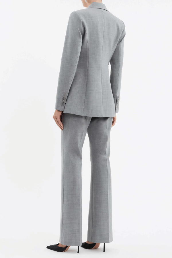 Rebecca Vallance | Benoit Tailored Blazer Grey | Girls With Gems