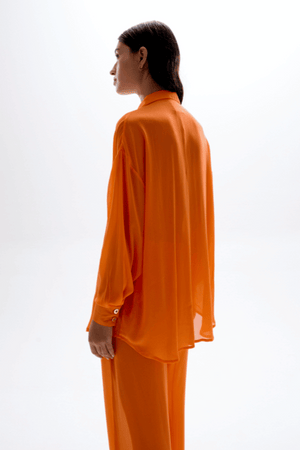 Cin Cin Swim | Mission Shirred Pants Orange | Girls with Gems