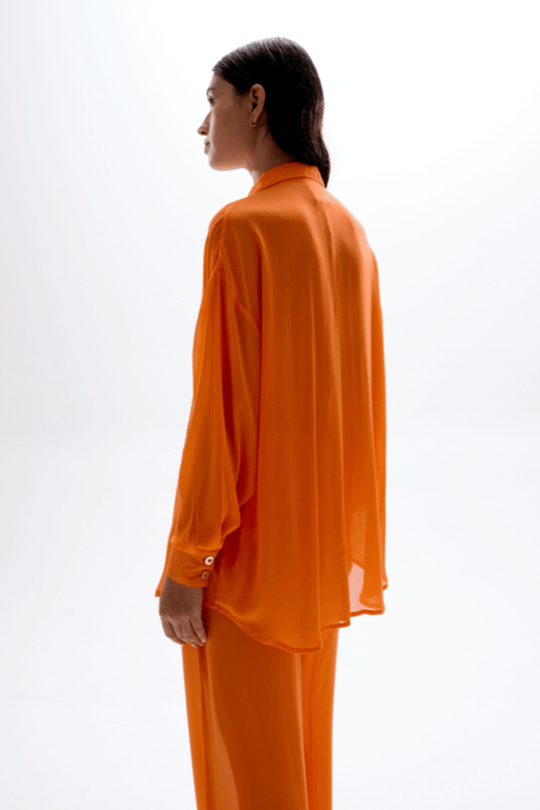 Cin Cin Swim | Mission Shirred Pants Orange | Girls with Gems