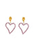 Mayol | All Of My Heart Earrings Mini Pink | Girls with Gems 