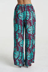 Forever Pant Jade Butterfly by Summi Summi – relaxed statement pants featuring the signature butterfly print.