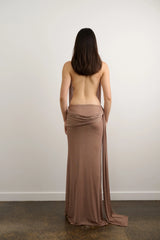 Natalie Dress Rhinestone Toffee