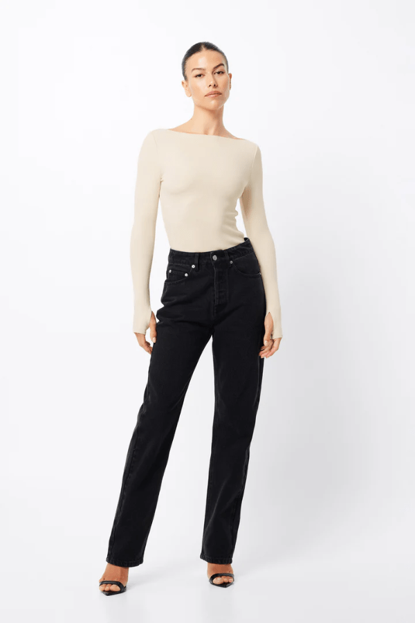 Mossman | Camden Top Natural | Girls with Gems