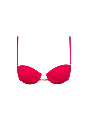 Sommer Swim | Harper Top Magenta | Girls With Gems