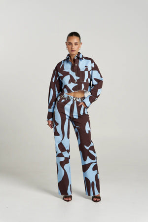 Cropped Shacket Mirage