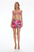 Cin Cin swim | Martini Mini Skirt Flamenco Stripe | Girls With Gems