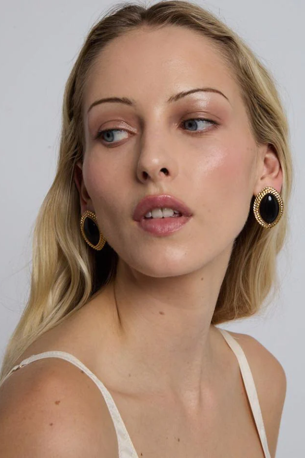 Heaven Mayhem | Noir Earrings | Girls with Gems