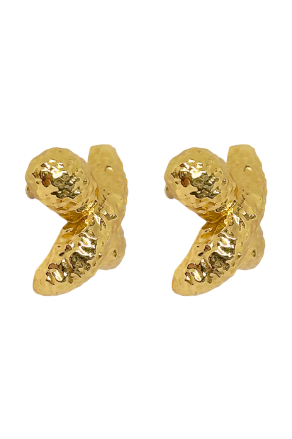 Mountain and Moon | Frances Earrings Gold | Girls with Gems