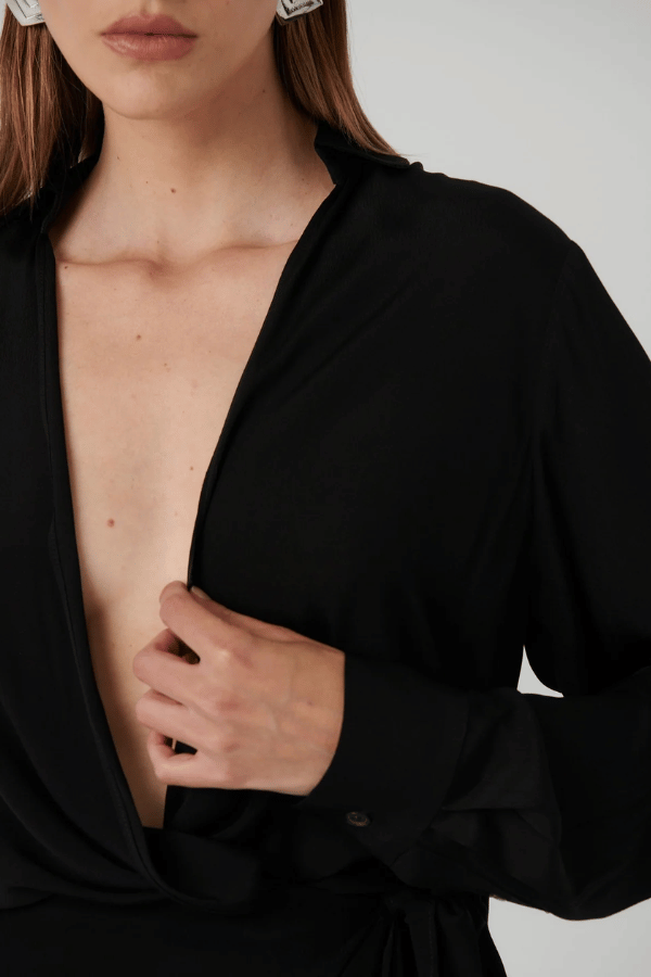 Effie Kats | Alora Shirt Black | Girls With Gems