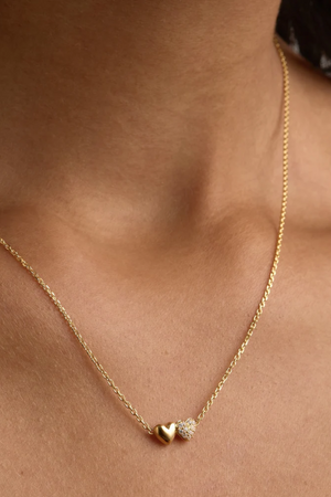 By Charlotte | 18k Gold Vermeil Always By Your Side Necklace | Girls with Gems