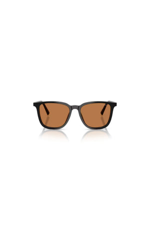 MU B03S Sunglasses by Miu Miu, a square black acetate frame with rounded edges and signature logo. Refined for everyday wear.