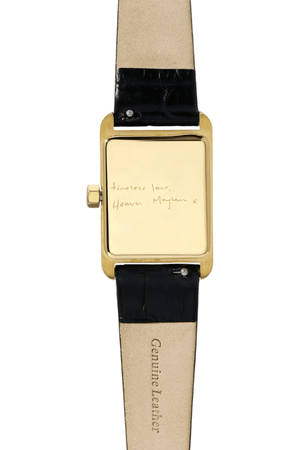 Heaven Mayhem | Icon Watch Gold/black | Girls with Gems