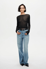 Daria Short Tempest by Neuw Denim, a trendy mid-rise, relaxed boyfriend fit with a low-slung design, featuring a signature repair stitch and fob ring. Perfect for laid-back days.