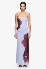 Georgiana Strapless Maxi Dress Bloom Floral