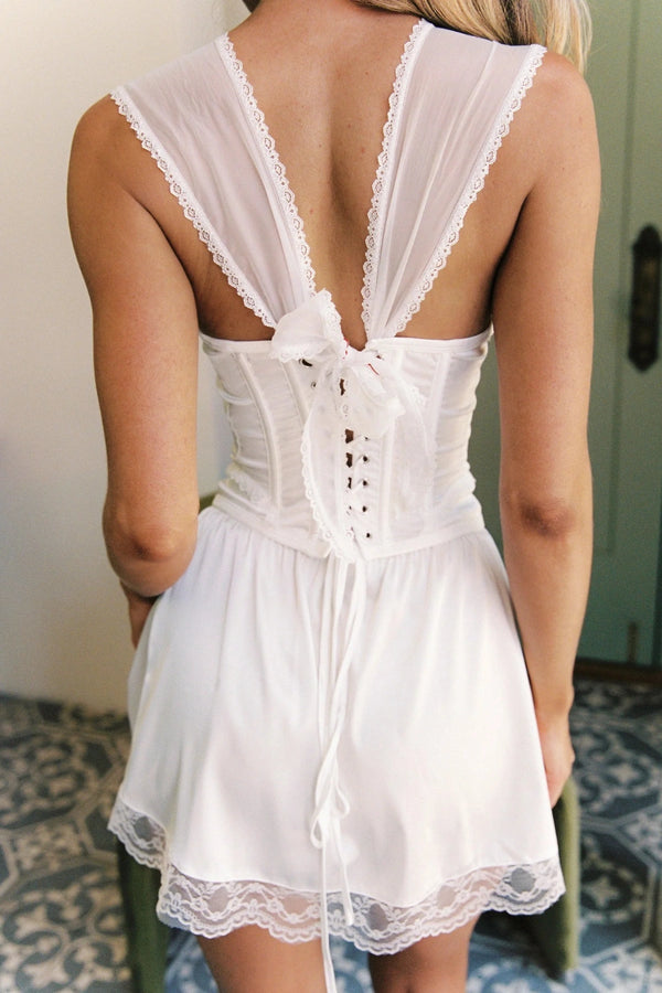 Marilyn Corset Ivory