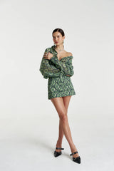 Sheer LS Shirt Viper by Summi Summi, sheer long sleeve shirt, perfect for layering or night out styling