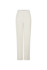 Palisade Pant Off White by Camilla and Marc, high-waisted flared pant with slant pockets and an extended waistband for sleek, structured elegance.