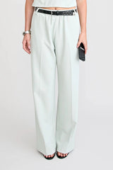 Santo Wide Leg Pant by Pfeiffer, soft tailored wide leg pants with elastic waist, perfect for work or elevated everyday styling