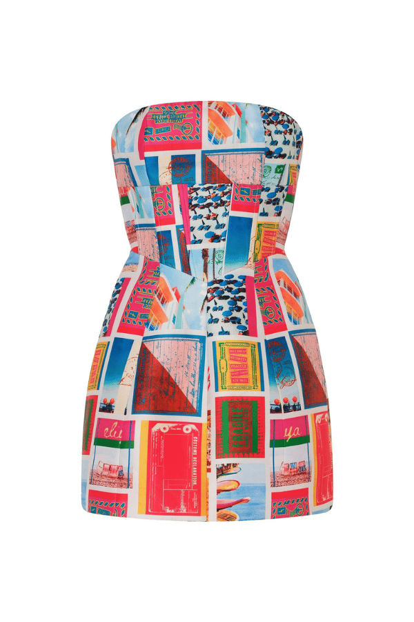 Eliya The Label | Messina Dress Vacanza Print | Girls With Gems
