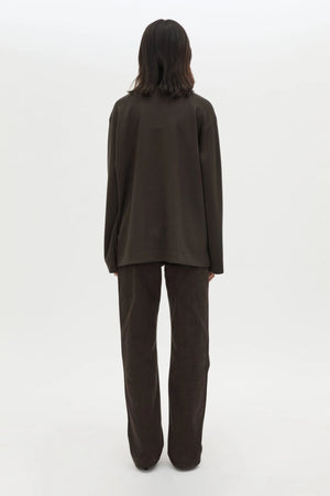 Bessette Long Sleeve Top Espresso