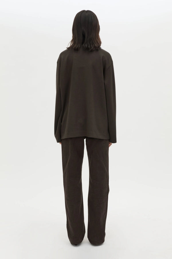 Bessette Long Sleeve Top Espresso