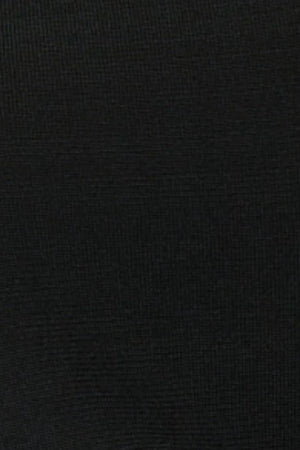 Loreta Twist Dress – Black by Onte, featuring a one-shoulder twist in heavy crepe knit. A bold mini silhouette for sleek evening style.